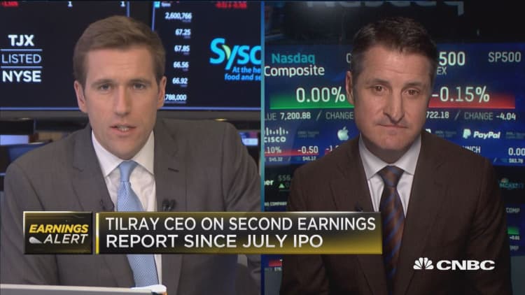 Tilray CEO: Our biggest challenge is that there's so much demand for product