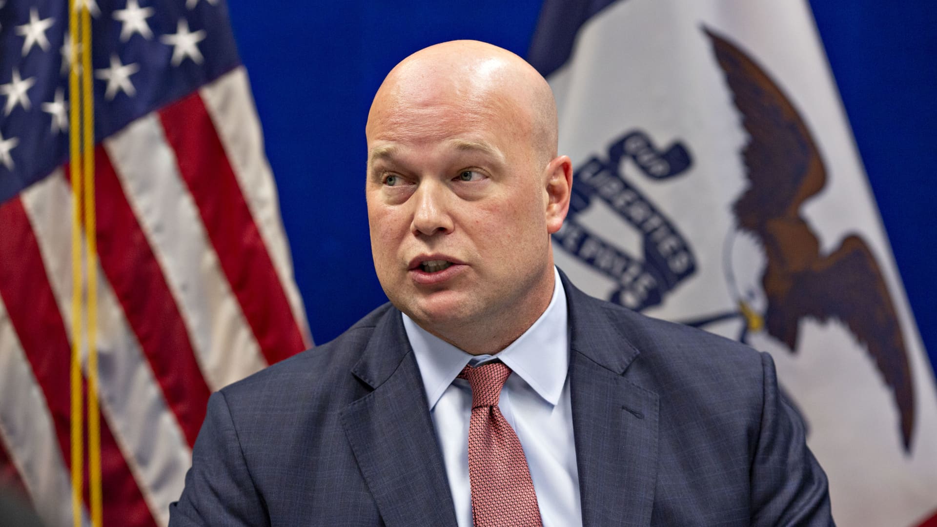 DOJ cleared Matthew Whitaker to be acting attorney general