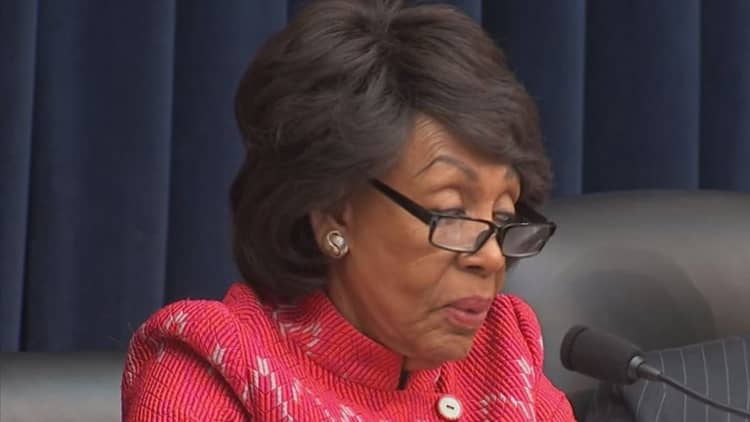 Rep. Waters says she will resist bank regulation rollbacks