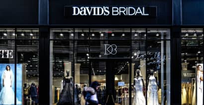 David's Bridal files for bankruptcy, seeking to find a buyer