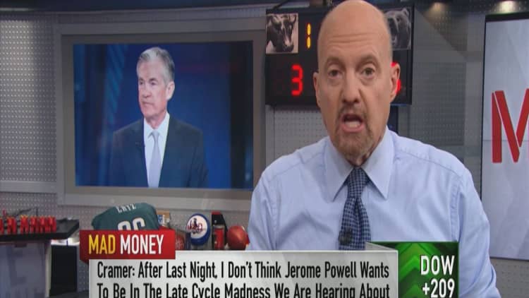 Cramer says Fed's Powell can save economy before it's too late