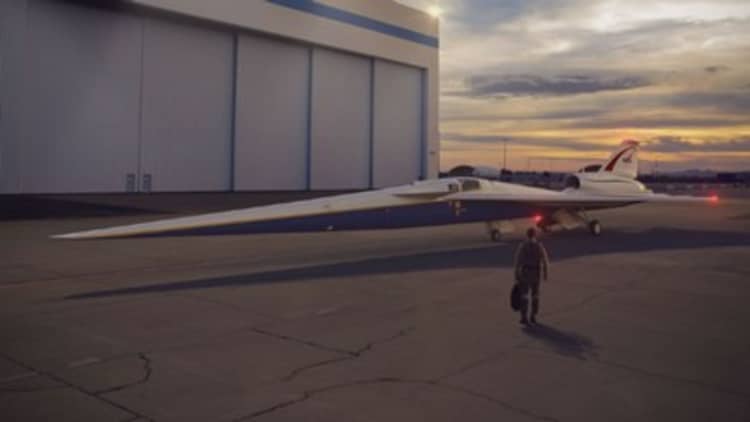 Defense giant Lockheed Martin building a supersonic plane