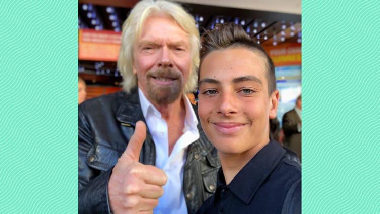 This 13-year-old started a six-figure business, has an investment from Richard Branson and is collaborating with Nike