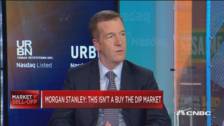 Don't buy this dip, says Morgan Stanley's top strategist