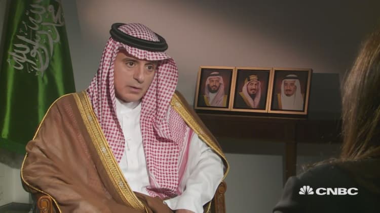 Khashoggi death 'unfortunate accident and a crime,' says Saudi foreign minister