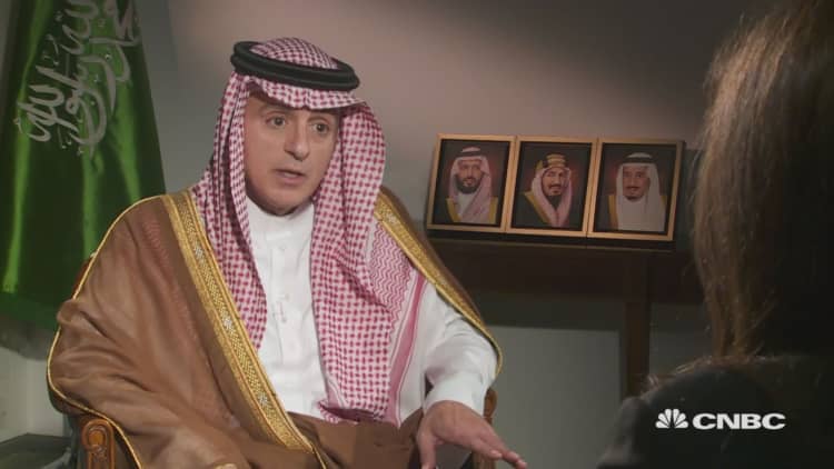 Reports of possible regime change 'ridiculous,' says Saudi foreign minister