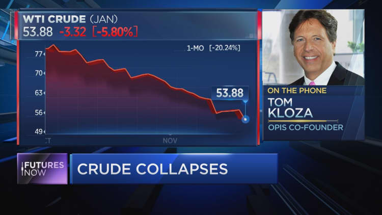 Crude could hit $50 before rebounding: OPIS' Tom Kloza
