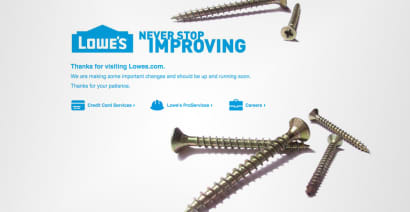 Lowe's says redesigned website will help it fend off rivals such as Home Depot