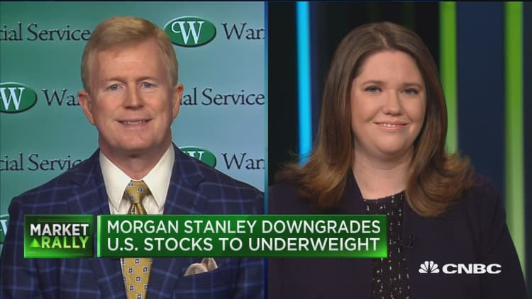 Morgan Stanley's downgrade of US stocks is late in the game, says Warren Financial Service CIO
