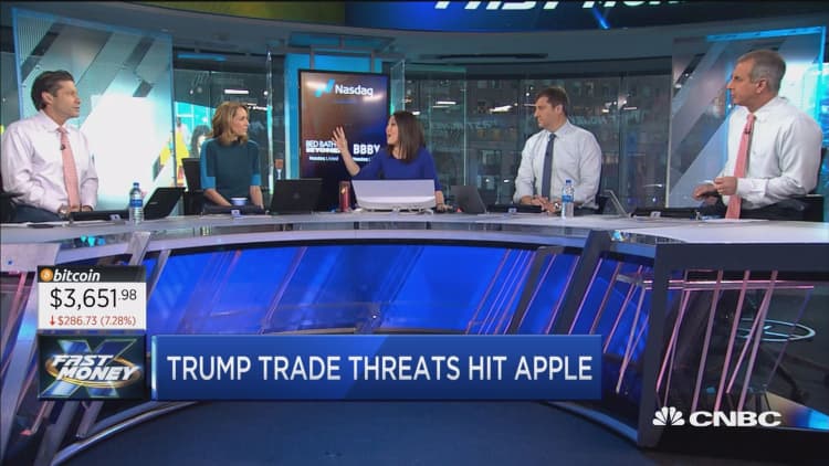 More bad news for Apple as Trump pounds the table on China tariffs