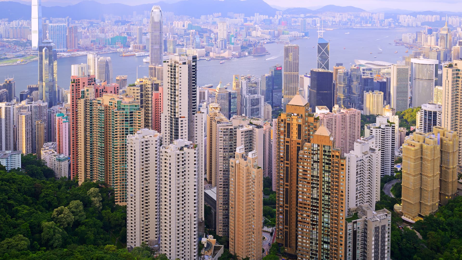 Hong Kong home prices drop to the lowest in nearly five years — and the worst may not be over