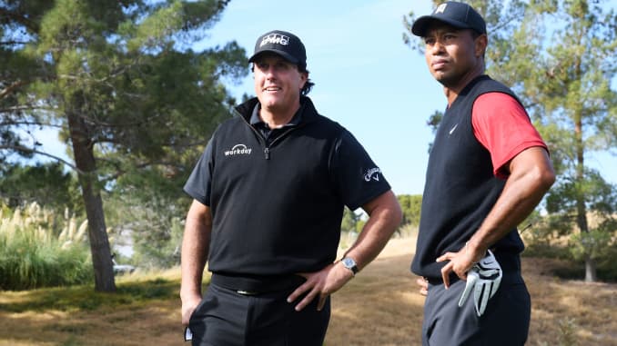 GS: Tiger Woods and Phil Mickelson The Match 181123