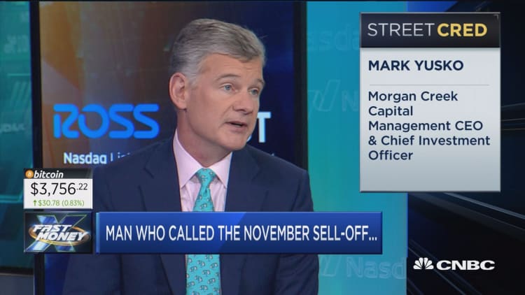 The market isn't safe yet, says hedge fund veteran Mark Yusko