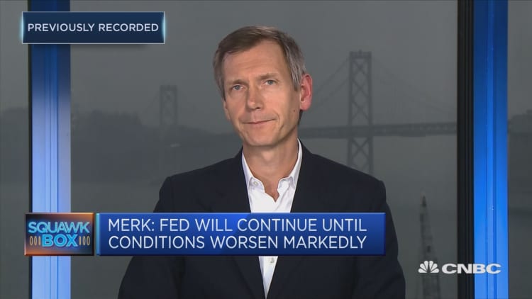 The Fed Chair is going to be 'slow and sluggish' to react: Merk Investments