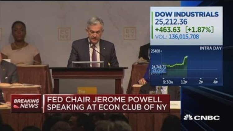 Fed Chair Powell says gradual rate path is designed to balance risks