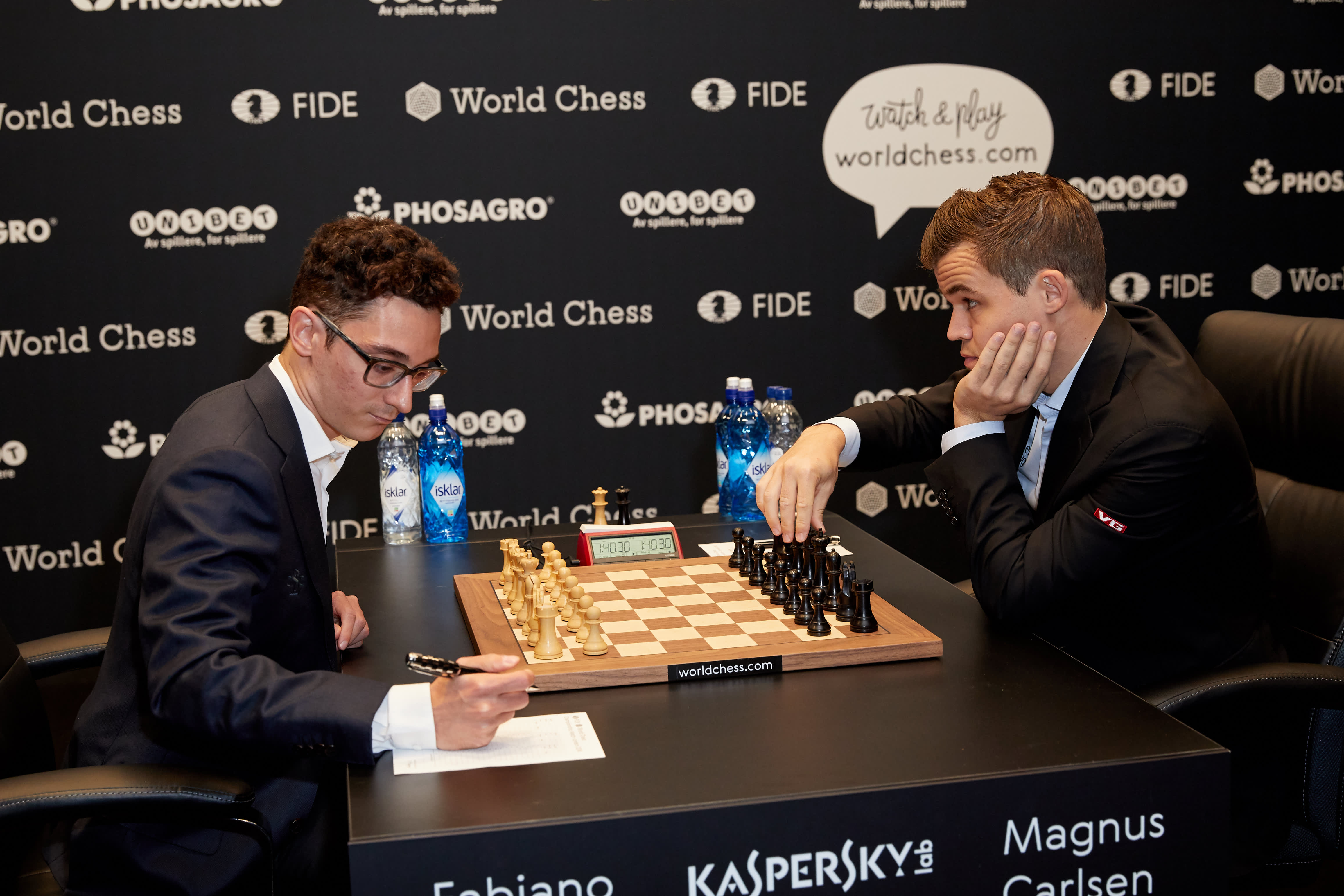 Magnus Carlsen ranks the World Chess Champions