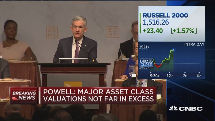 Fed chairman Powell says financial institutions and markets are more resilient than crisis