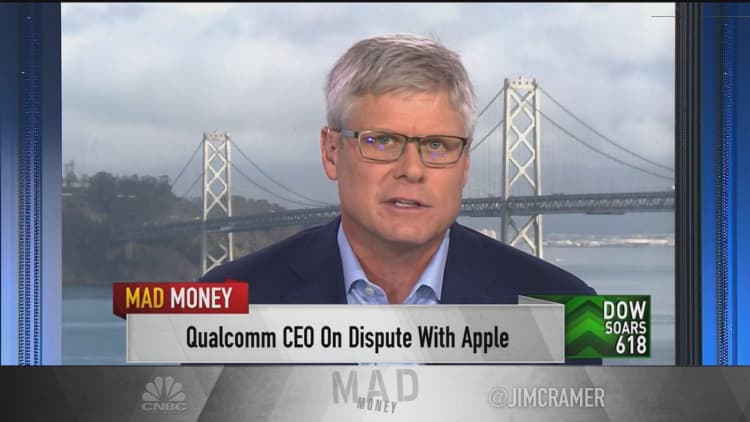 Qualcomm CEO: We're 'on the doorstep' of a resolution with Apple