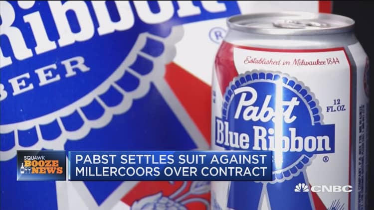 Pabst settles suit against MillerCoors over contract