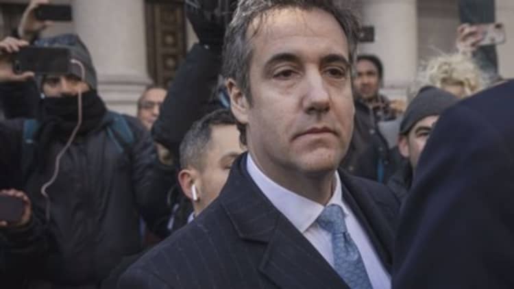 Michael Cohen pleads guilty to lying to Congress about Trump Tower project in Moscow