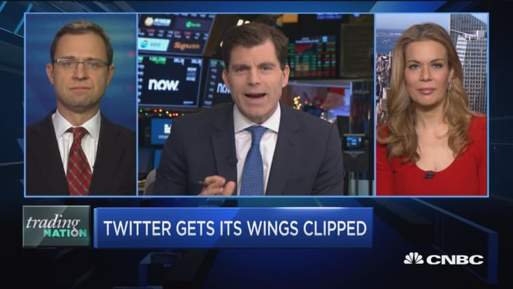 Trading Nation: Twitter's wings clipped