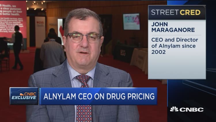 Alnylam CEO on drug prices: Has to be some type of reward for innovator at the end