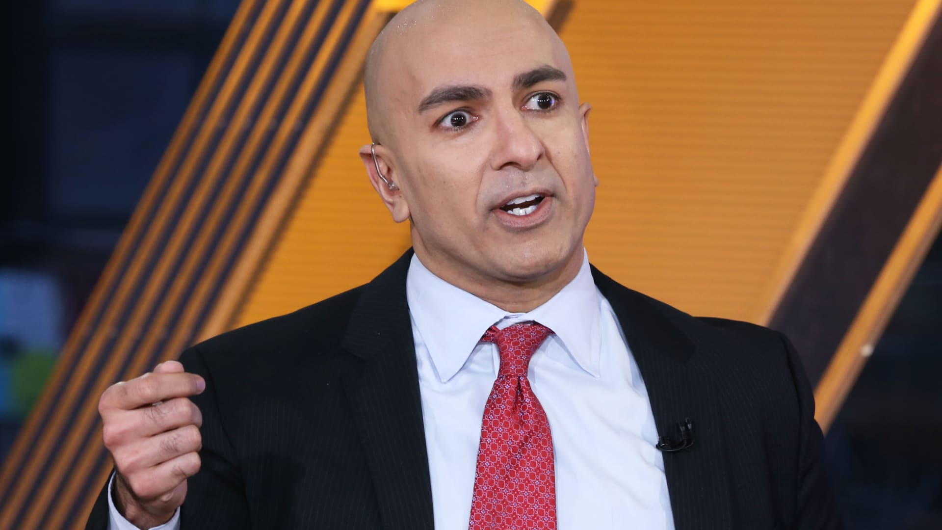 Fed’s Neel Kashkari says central bank has not made enough progress, keeping his rate outlook