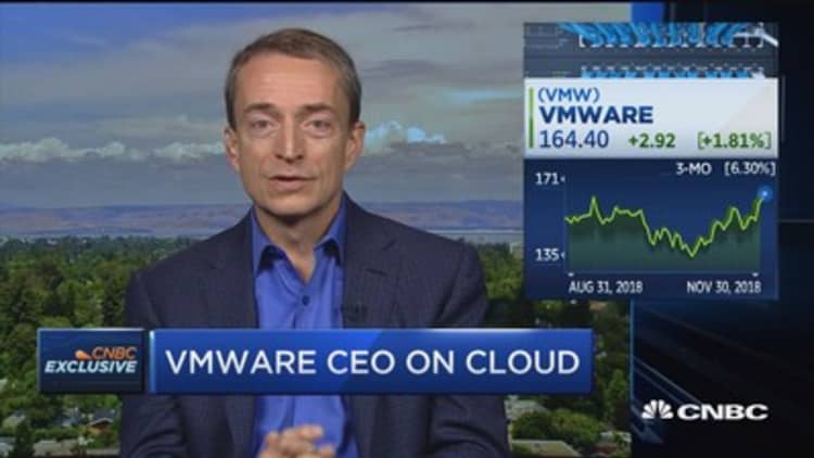 Cloud computing isn't a way-station to the future, it is the future, says VMWare CEO