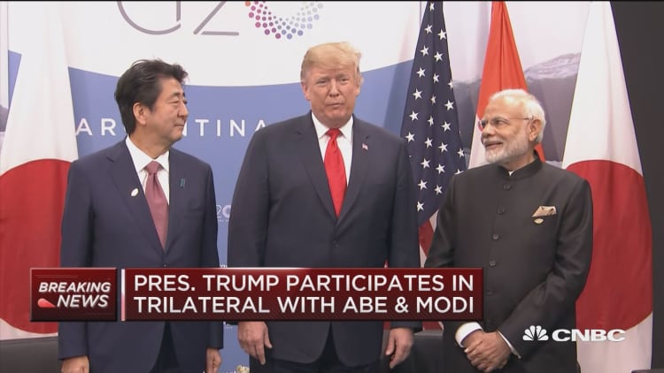 US relationships with Japan and India 'stronger than ever,' says Trump