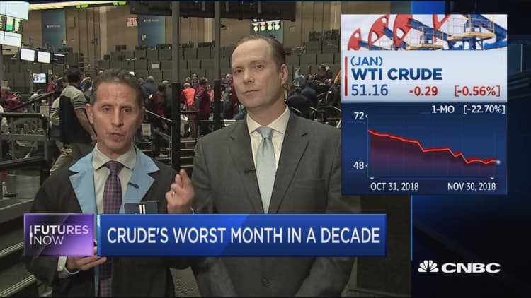 Relief rally likely for crude before year-end, says Jim Iuorio