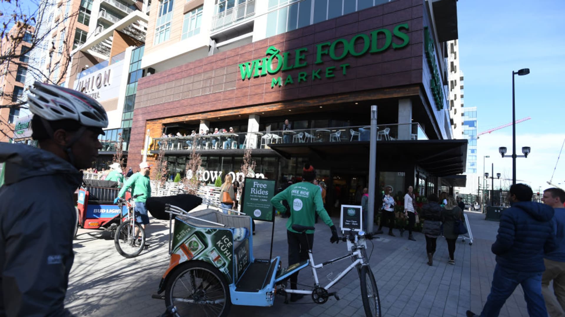 A Whole Foods locaton in downtown Denver.