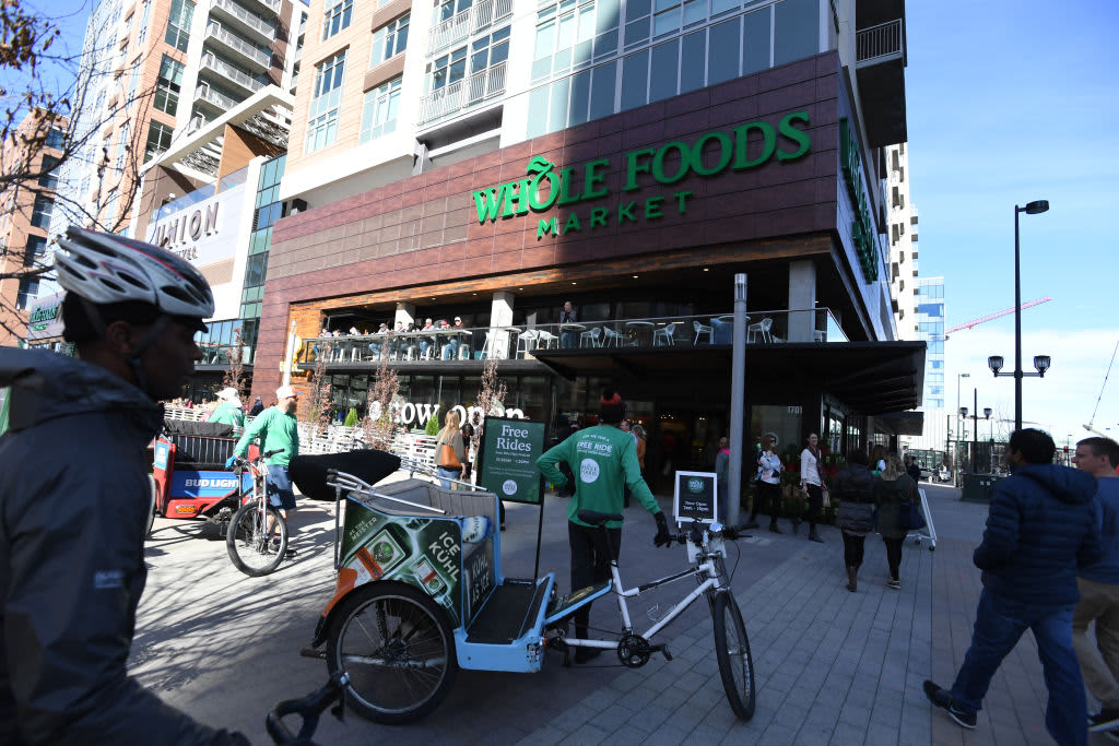 Amazon brings its cashierless tech to two Whole Foods stores