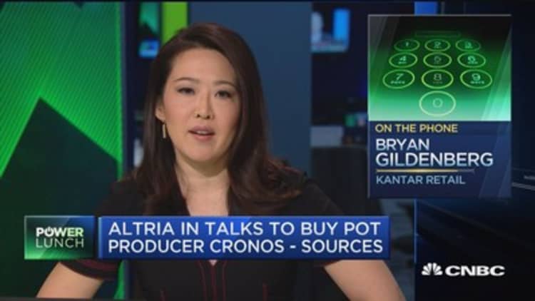 Altria hedges its bets with potential acquisition of Canadian pot company Cronos: Pro