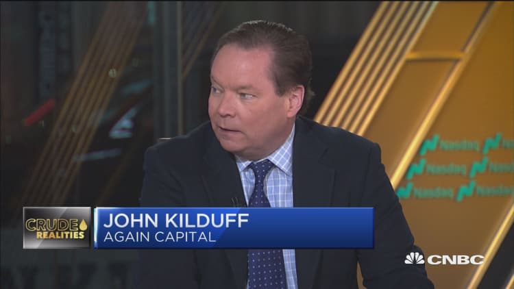 A lot of the hot money in oil market has come out already, says Again Capital 's Kilduff