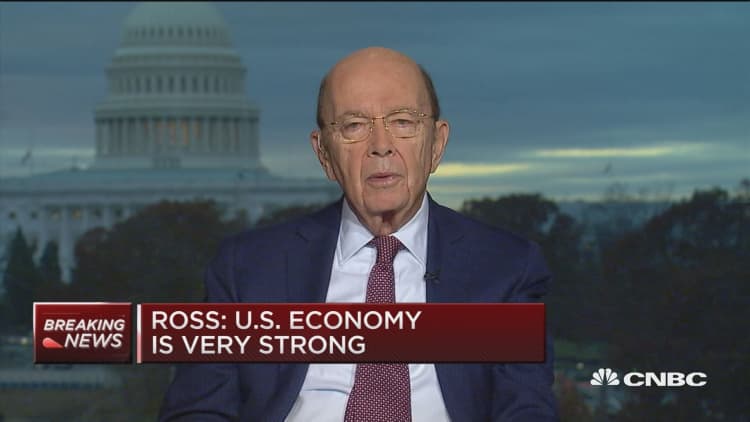 Wilbur Ross says he will not be leaving anytime soon