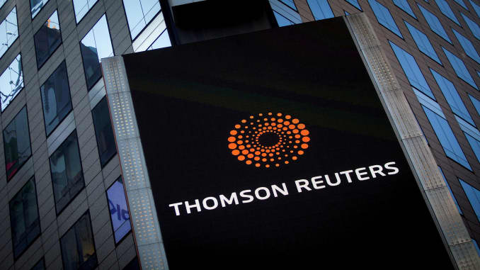 RT: Thomson Reuters building New York City 
