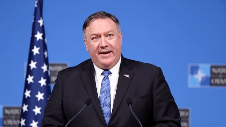 Watch CNBC's full interview with U.S. Secretary of State Mike Pompeo