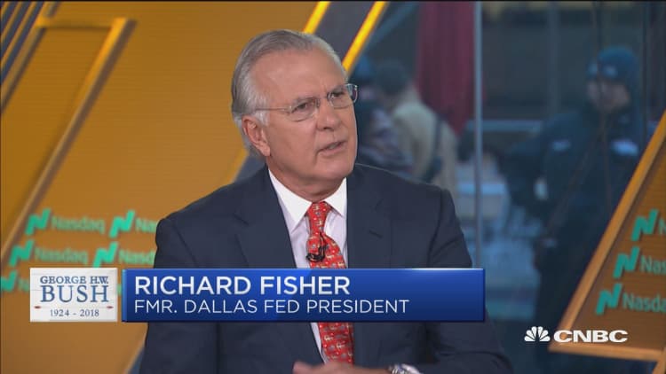 We wouldn't have NAFTA if not for George HW Bush, says Richard Fisher