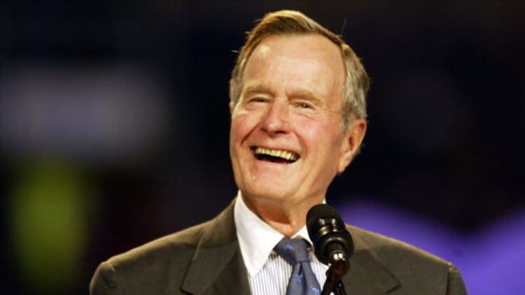 No one had a greater sense of humor than Bush, says former press secretary