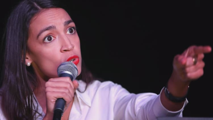 Rep.-elect Alexandria Ocasio-Cortez is calling for lawmakers to pay staffers a ‘living wage'