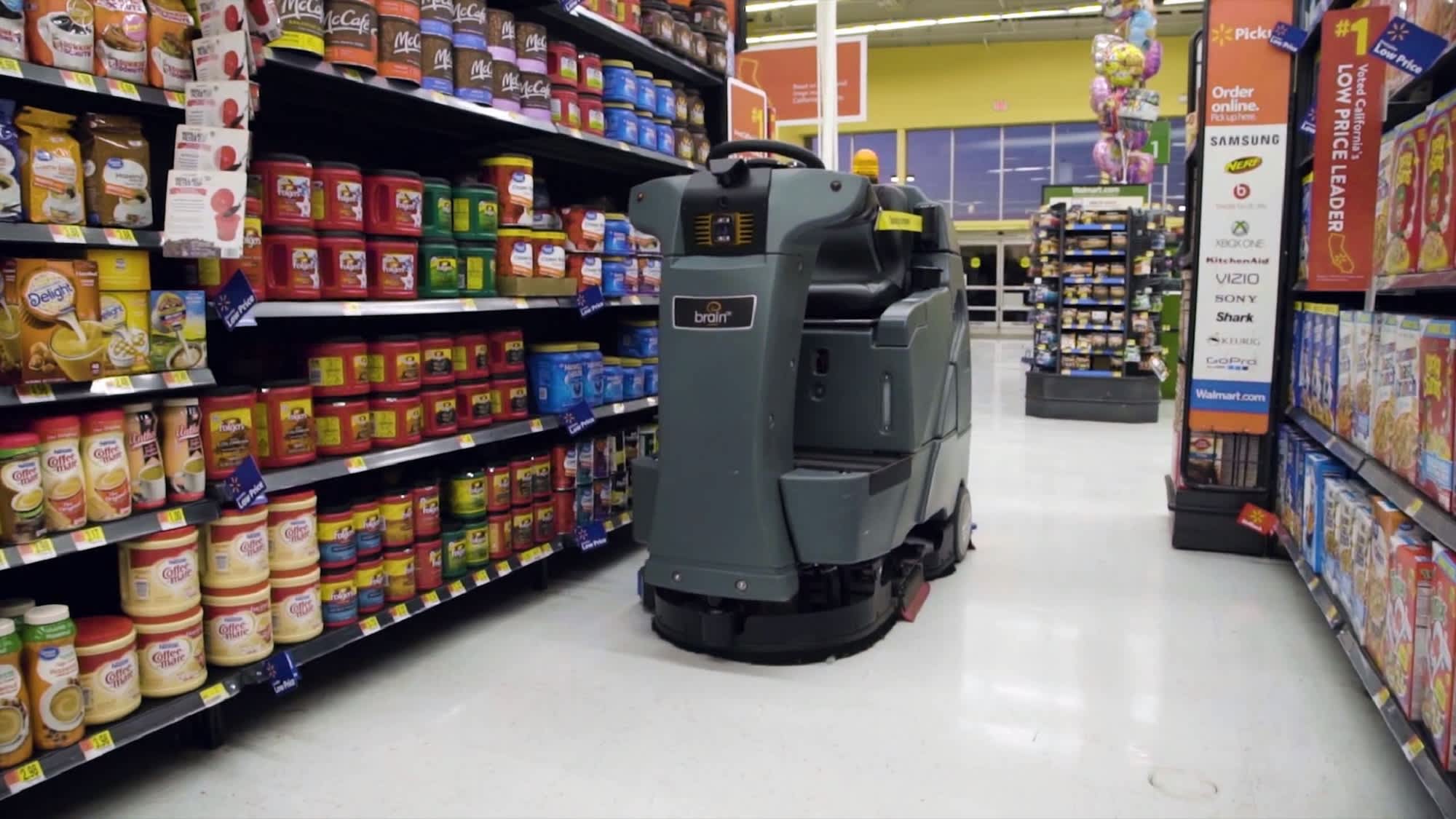 A I Robot Janitors To Scrub Floors
