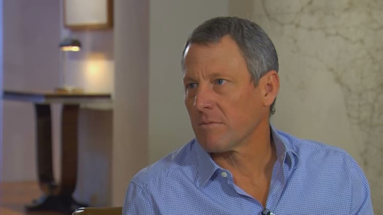 Lance Armstrong on doping and his venture capital fund