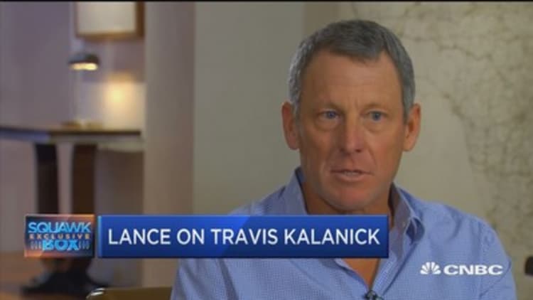 Lance Armstrong on escaping a $100 million lawsuit and Uber