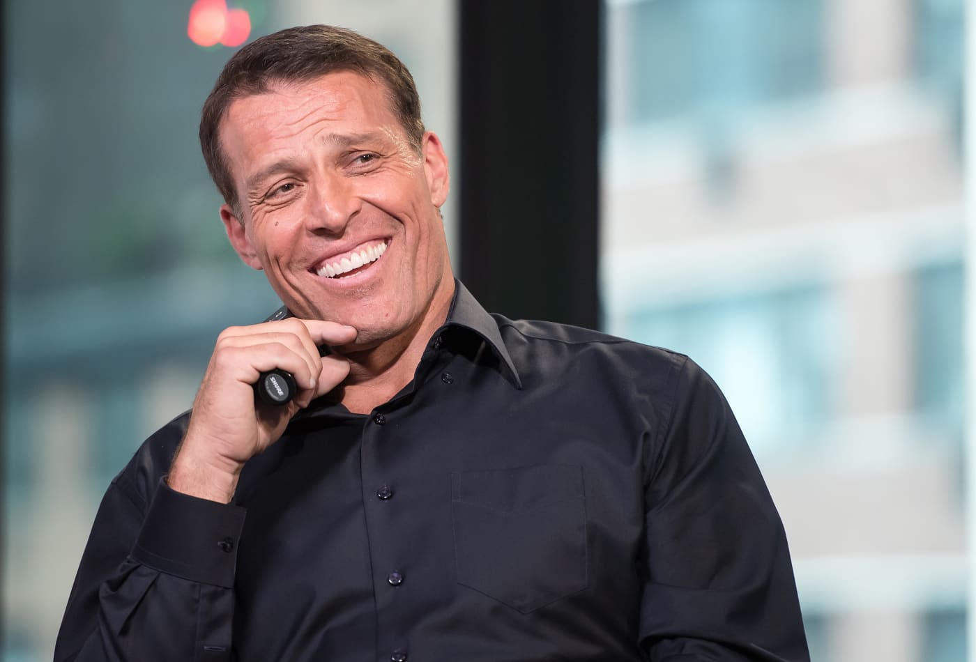 The 62-year old son of father (?) and mother(?) Tony Robbins in 2022 photo. Tony Robbins earned a  million dollar salary - leaving the net worth at  million in 2022