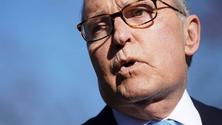Larry Kudlow says tax cuts are working, boosting GDP