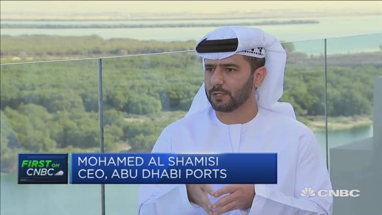 We're a transitioning point to other destinations: Abu Dhabi Ports CEO