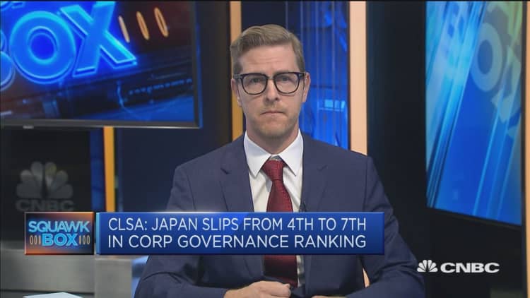 Japan needs 'hard rules' on corporate governance: CLSA