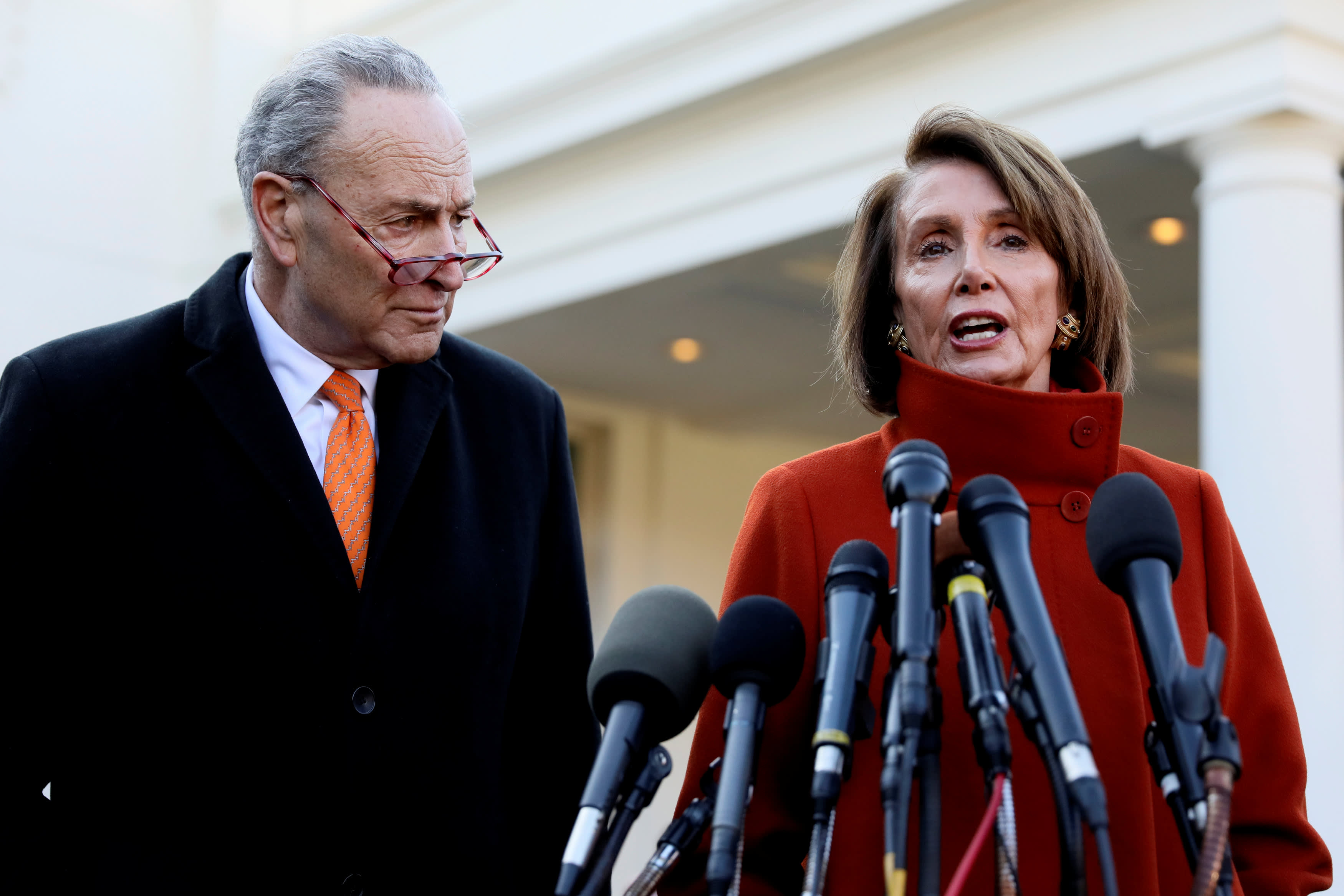 Democrats head to the White House for border briefing as government shutdown enters its 12th day