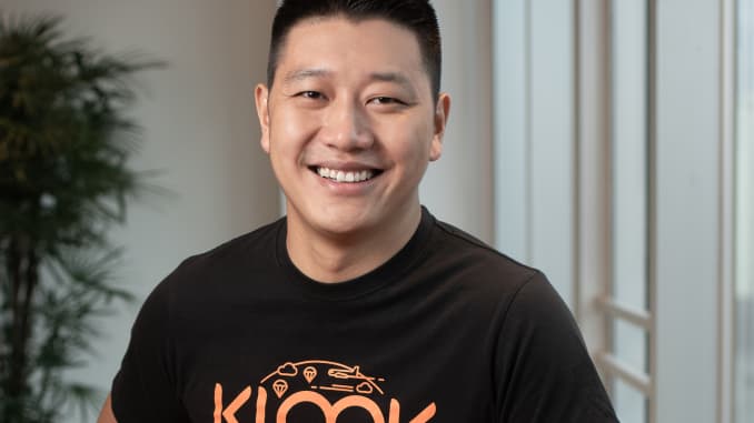 Bernie Xiong, co-founder and chief technology officer of Klook.