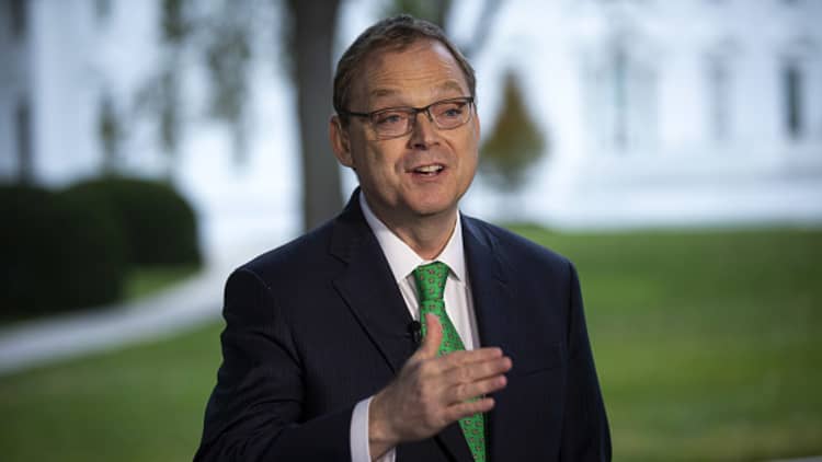 Economic growth is going 'according to plan', says Kevin Hassett